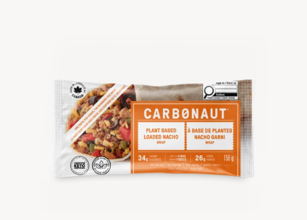 Carbonaut Plant-Based Loaded Nacho Wrap, 156G