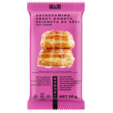 Trubar Daydreaming About Donuts Protein Bar, 50G