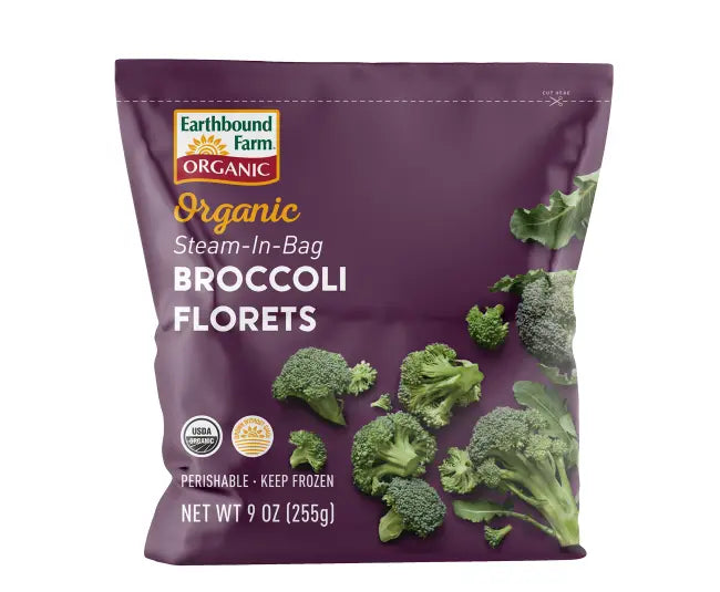 Earthbound Farms Organic Broccoli Florets, 255G