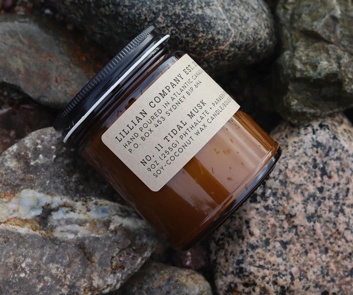 Lillian Co - Tidal Musk Candle, 9Oz