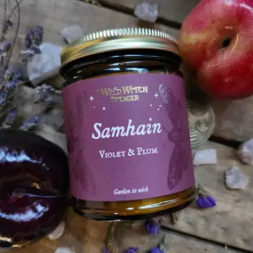 Wild Witch Potager - Samhain Candle, 8Oz