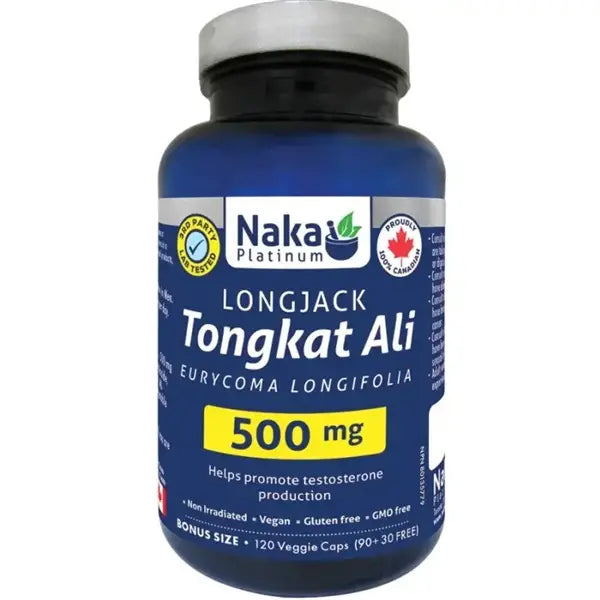 Naka Longjacktongkat Ali 500Mg, 120Caps