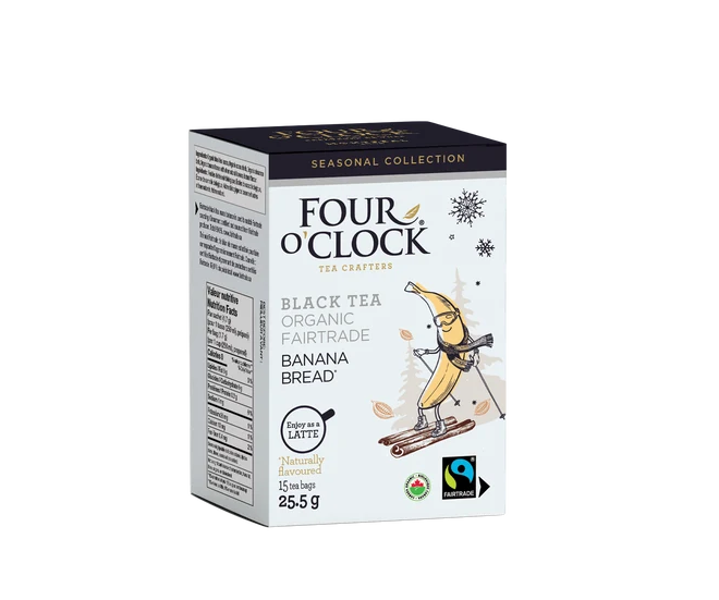 Four O'clock - Banana Bread Black Tea, 15Ct