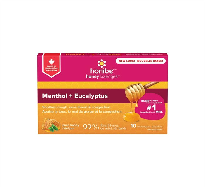Honibe - Honey Lozenges: Pure Honey, 10 Pack