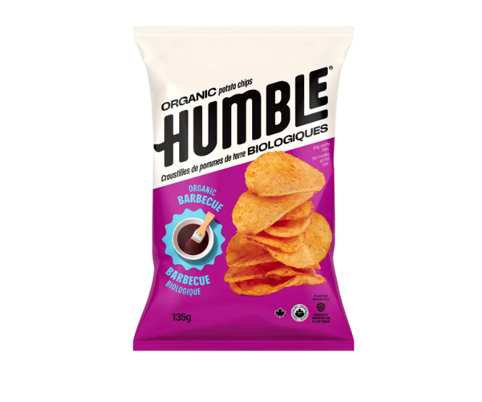 Humble Potato Chips Barbeque, 135G