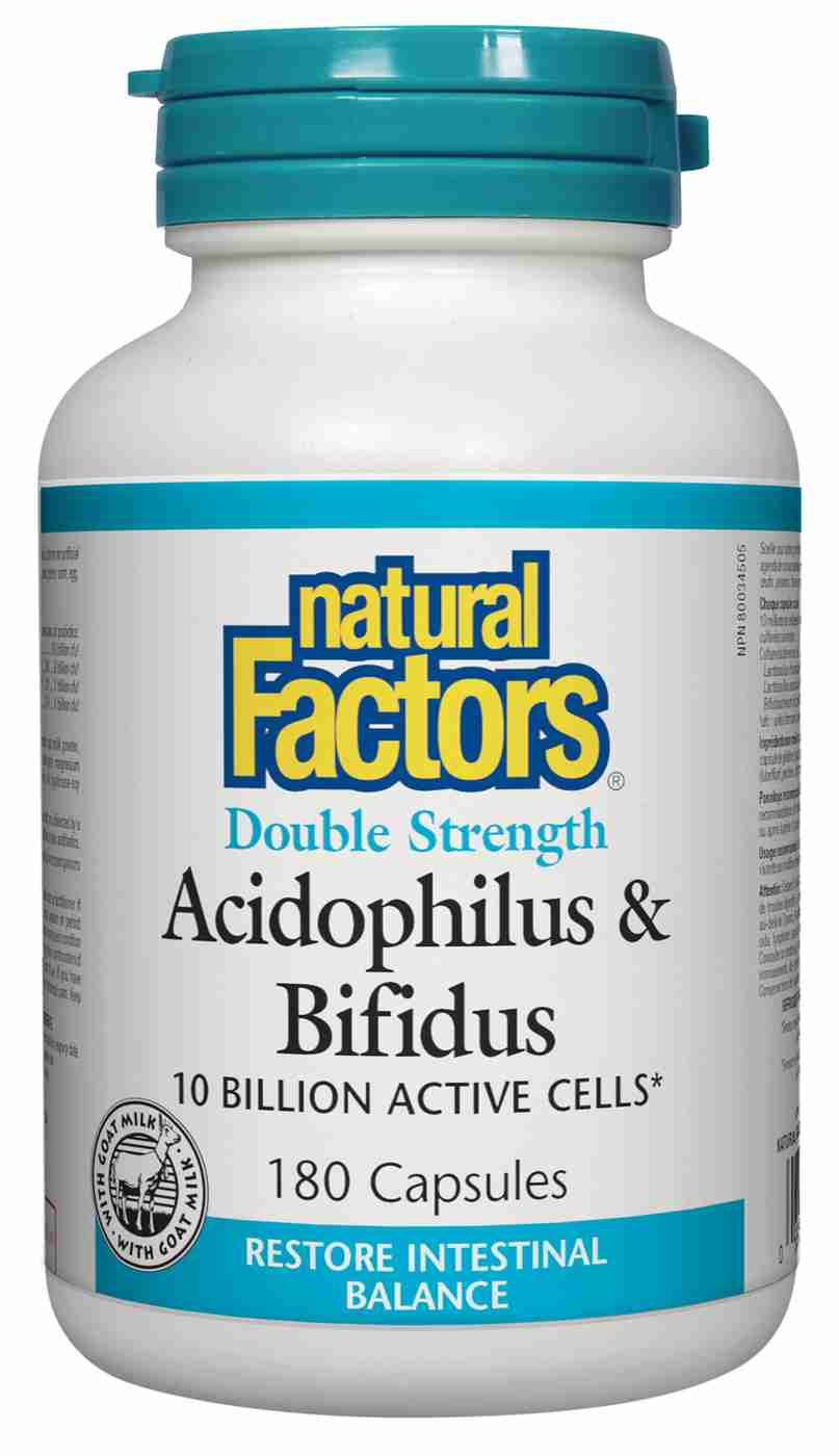 1416-Natural-Factors-Double-Strength-Acidophilus-Bifidus-180-capsules