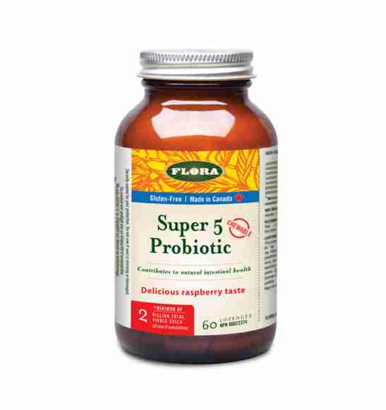 1441-Flora-Super-5-Probiotic-2-Billion-60-lozenges-raspberry-flavour