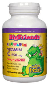 16-Natural-Factors-Big-Friends-Chewable-Vitamin-C-250mgTangy-Orange-90-Chewable-Tablets