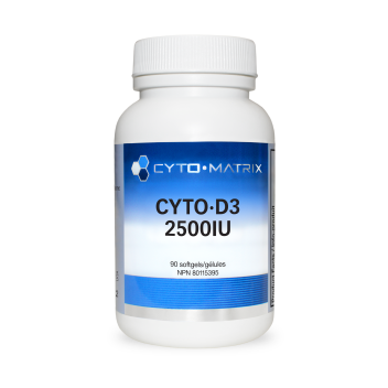 Cytomatrix Cyto D3 2500 IU MCT Base, 90Softgels