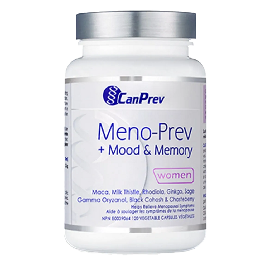 CanPrev Meno-Prev + Mood & Memory - 120 Capsules - Front View