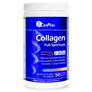 CanPrev Collagen Full Spectrum 250g - Collagen powder for skin, hair, and joint support.