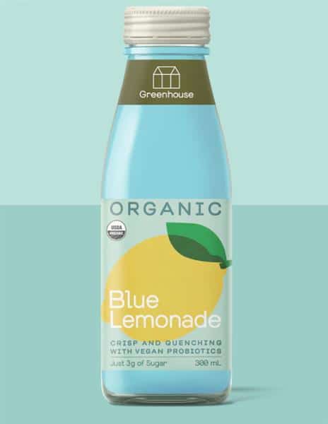 Greenhouse - Blue Probiotic Lemonade, 300 Ml