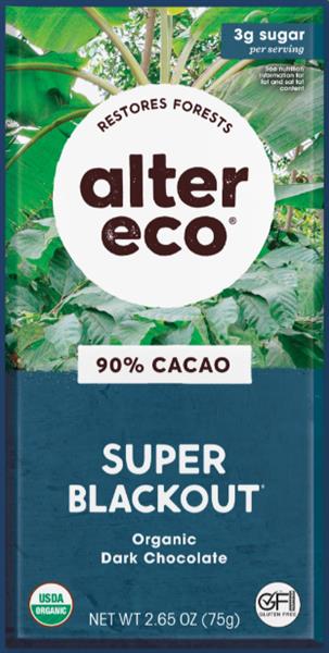 Alter Eco - Super Blackout: 90% Cacao