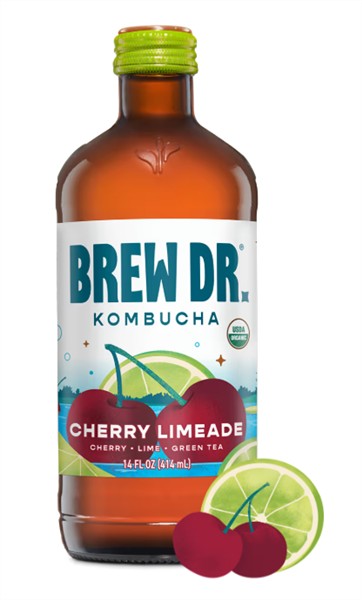 Brew Dr. Kombucha - Cherry Limeade, 414Ml