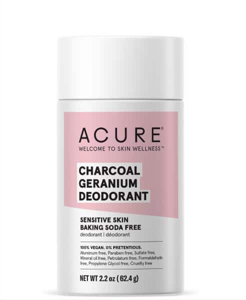Acure - Charcoal & Geranium Deodorant