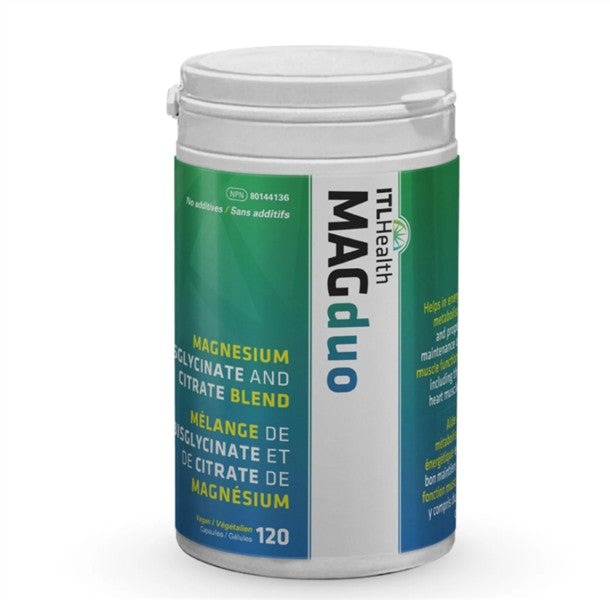 ITL Health Magcitr8 Pure Magnesium Citrate, 120Caps