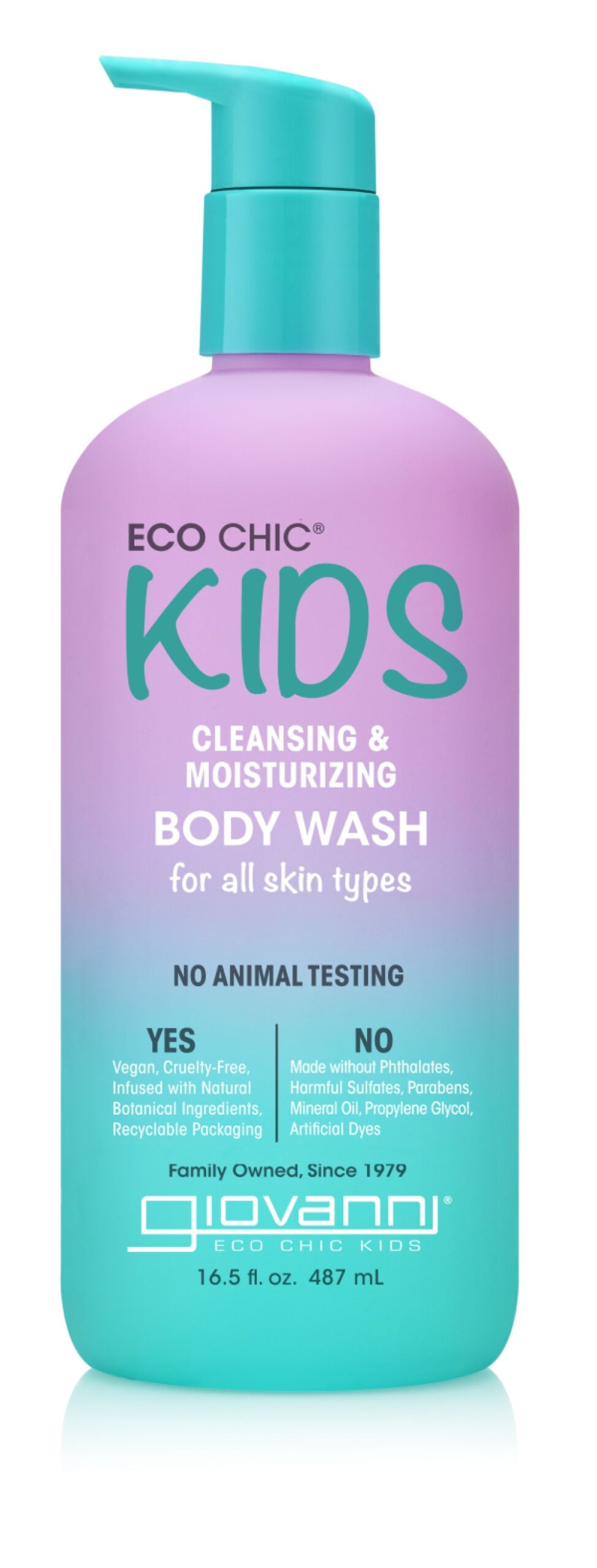 Giovanni Kids Cleansing & Moisturizing Body Wash, 487Ml
