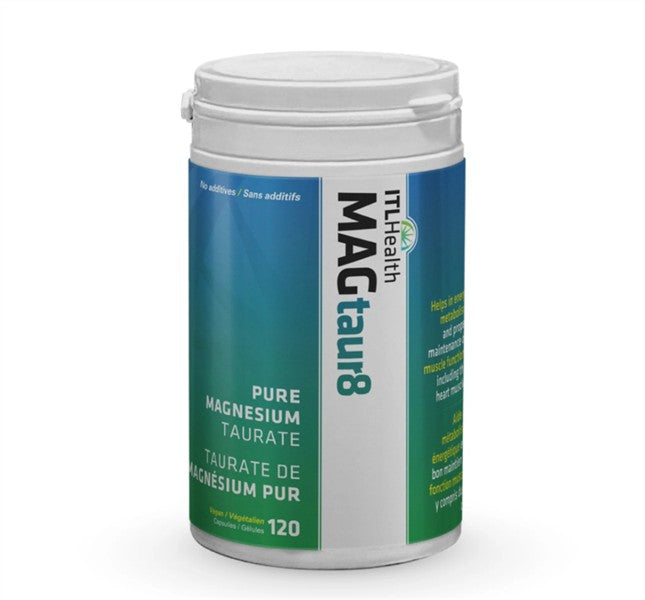 ITL Health Magtaur8 Magnesium Taurate, 120Cap