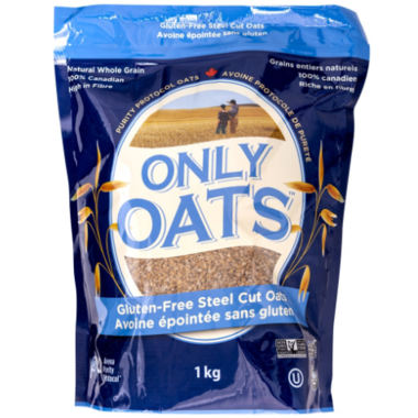 Only Oats Gluten Free Steel Cut Oats, 1Kg