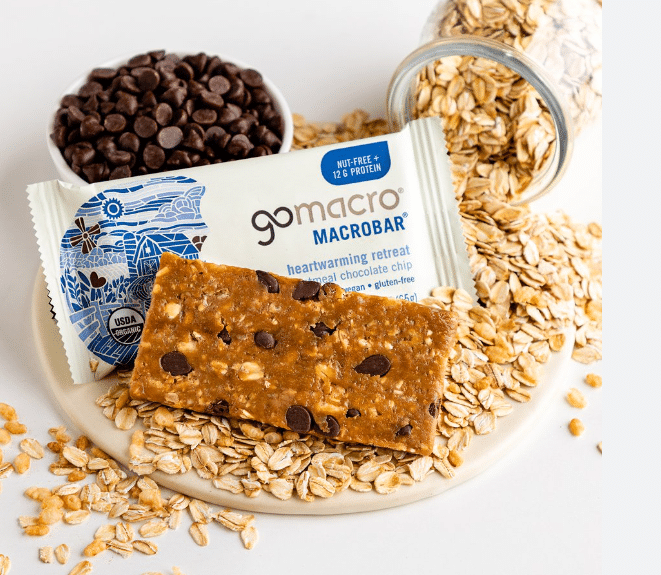 Gomacro Macrobar - Oatmeal Chocolate Chip, 65G