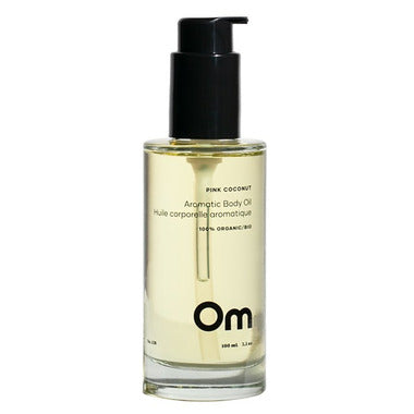 OM Organics Pink Coconut Aromatic Body Oil, 100Ml