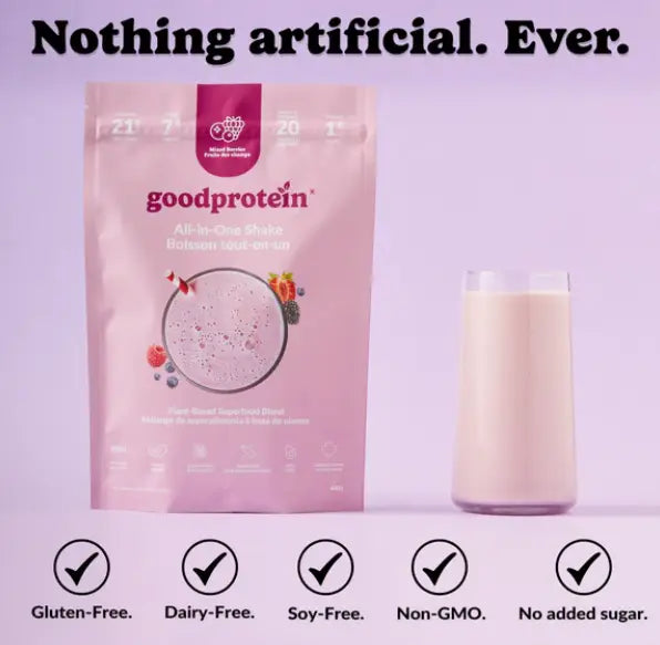 Good Protein All In One Shake - Mixed Berries, 440G