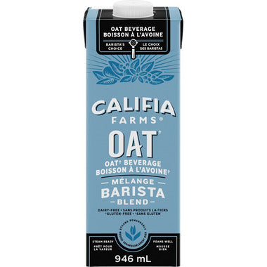 Califia Farms Barista Blend Oat Milk, 946Ml