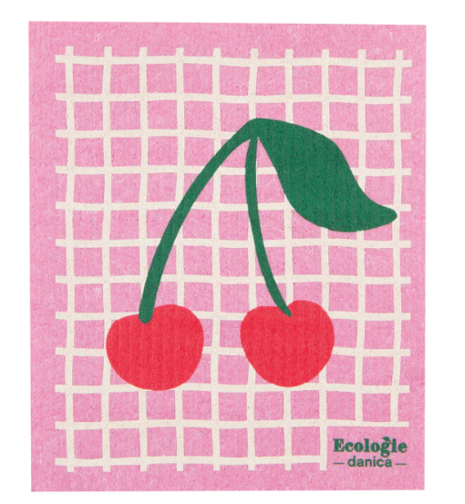 Ecologie Swedish Sponge Cloth - Very Cherry