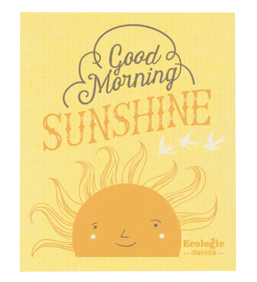 Ecologie Swedish Sponge Cloth - Good Morning Sunshine