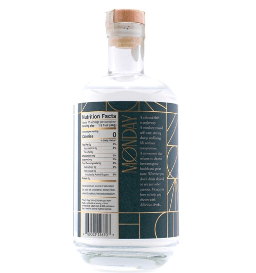 Monday Non-Alcoholic Gin - 750Ml