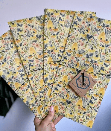 Hive To Home Bees Wax Wrap - 13"X13" Square