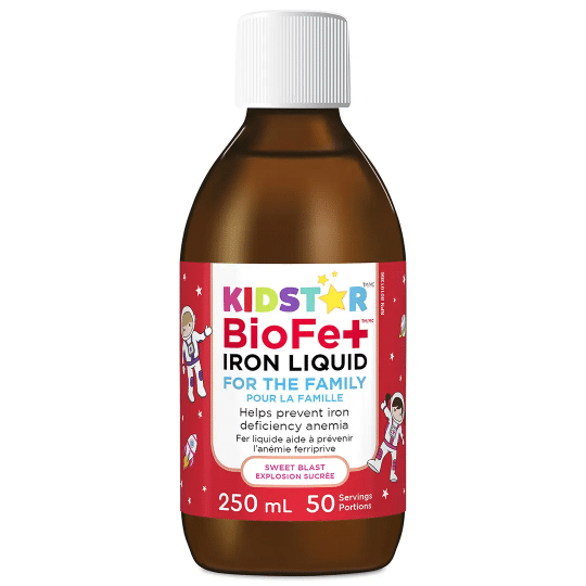 Kidstar Biofe+ Iron Liquid (Sweet Blast) 250 Ml