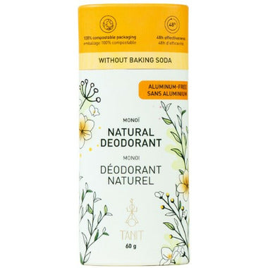 TANIT Natural Deodorant - Monoi, 60G