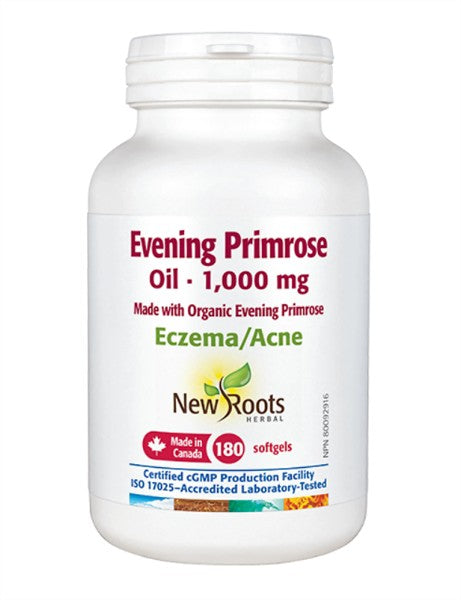 New Roots Evening Primrose Oil 1000Mg, 180Caps