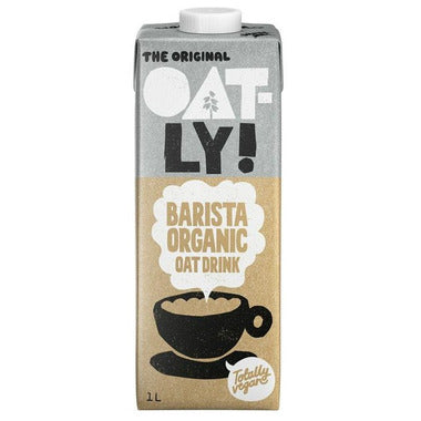 Oatly Barista Organic Oat Drink, 1L