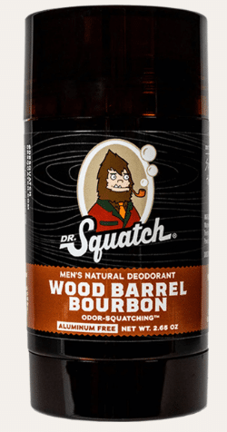 Dr Squatch Wood Barrel Bourbon Deodorant, 75G