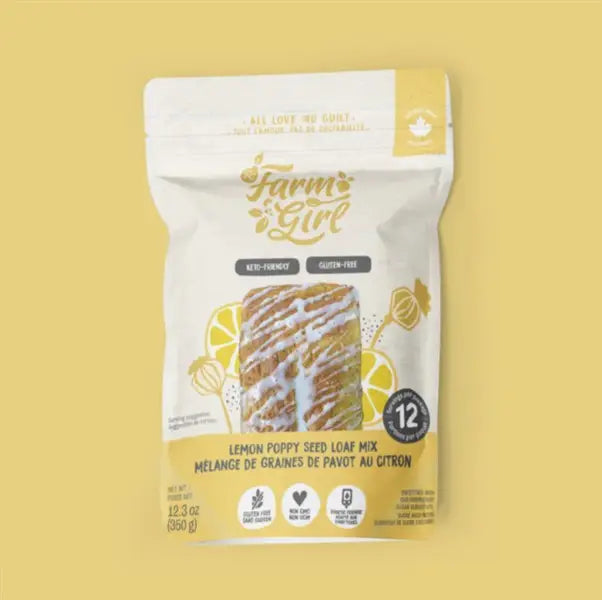 Farm Girl Lemon Poppy Seed Loaf Mix, 350G