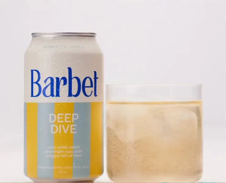 Barbet Sparkling Water - Deep Dive, 355Ml