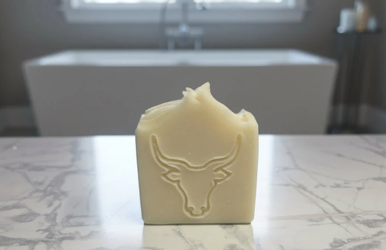 Flock & Tallow Co. Tallow Soap Block - Lavender, 4Oz