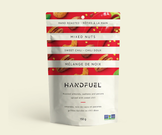Handfuel Sweet Chili Mixed Nuts, 150G