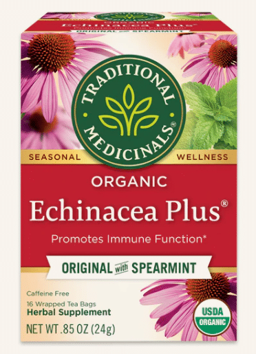 Traditional Medicinals - Echinacea Plus With Spearmint