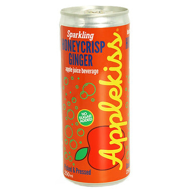 Applekiss Sparkling Apple Juice Honeycrisp Ginger, 250Ml