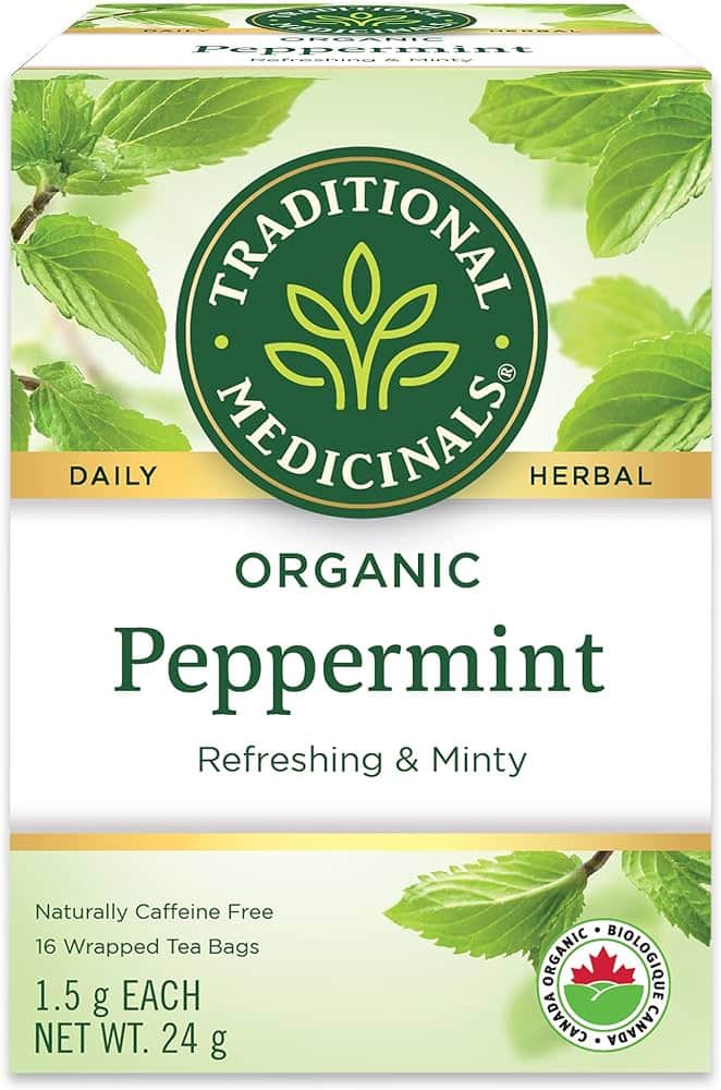 Traditional Medicinals - Organic Peppermint Tea, 16 Bags