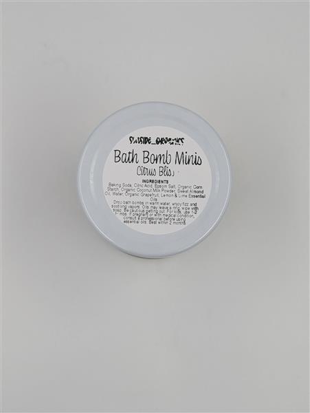 Seaside Organics Mini Bath Bombs Citrus Bliss