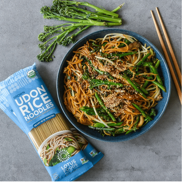 Lotus Organic Brown Rice Udon Noodles 227G