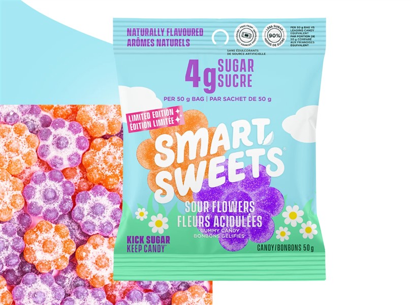 Smart Sweets Sour Flowers, 50G