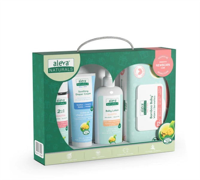 Aleva Naturals Newborn Sensitive Care Set