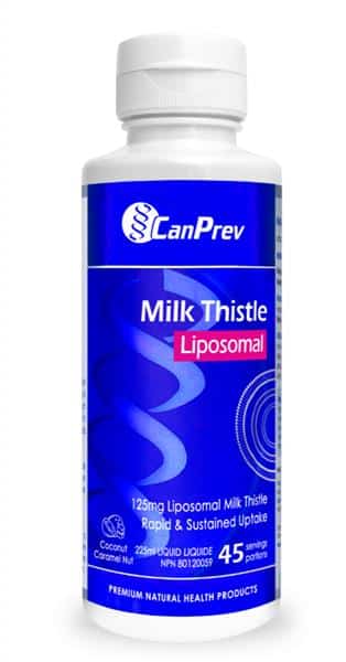 Can Prev Liposomal Milk Thistle Coconut Caramel 225Ml