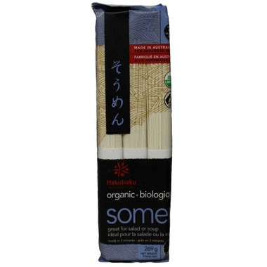 Hakubaku Organic Wheat Somen Noodles 269G
