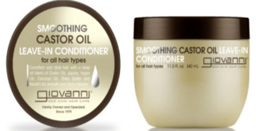 Giovanni Smoothing Castor Oil Leave - In Conditioner, 340Ml